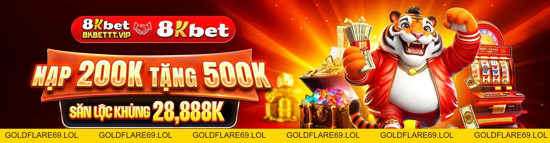 8KBET green - Đập Hũ Bú Vàng - FreeCode+288k - Goldflare69